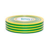 Tape Electrical PVC Width 18mm x Length 20m 0.18mm-Thick Green/Yellow