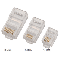 6 Pin Male Plug - RJ12M