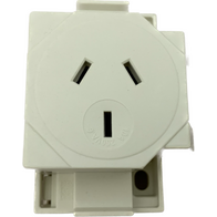 Single Plug Base Clip on - PB1S-CLIPON