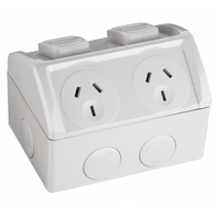 WeatherProof GPO2 15A DOUBLE - WP/GPO2/15