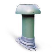 Thru Roof Vent 150mm c/w Tiletite