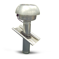 Thru Roof Supply Fan 2pole 150mm c/w Dektite