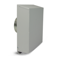 Thru Wall Exhaust Fan 4 pole 150mm