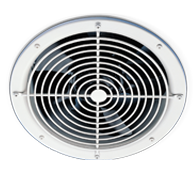 Industrial 250mm 4pole wall/ceiling fan