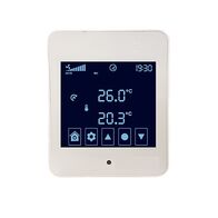 Digital Touch Screen Thermostat Controller White - FAN7194