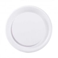 Adjustable White Round Interior Vent White - V125WRIG