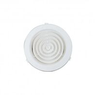 150mm Round White Jet Diffuser White - V150JD