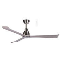Polo DC 1320mm 3 ABS Blade WIFI & Remote Control Ceiling Fan Only Nickel/Driftwood