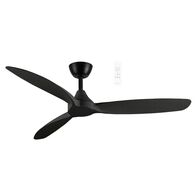 Seaforth DC 1320mm 3 ABS Blade WIFI & Remote Control Ceiling Fan Only Matt Black