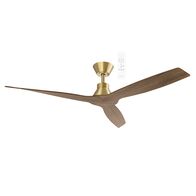 Triumph DC 1320mm 3 ABS Blade WIFI & Remote Control Ceiling Fan Only Ant Bronze/Walnut