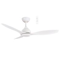 Elite DC 1220mm 3 ABS Blade WIFI & Remote Control Ceiling Fan Only Matt White