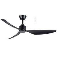Genoa DC 1270mm 3 ABS Blade WIFI & Remote Control Ceiling Fan Only Matt Black