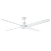 Precision 1220mm 4 Blade Ceiling Fan Only White