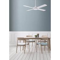 Lifestyle 1320mm 4 Blade Ceiling Fan Only White