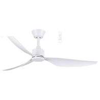 Genoa DC 1270mm 3 ABS Blade WIFI & Remote Control Ceiling Fan Only Matt White