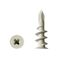 Nylon Plasterboard Anchor 8 100pcs - NPA8W