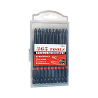 IMPACT Driver Bits PH2 Black Colour 50mm 10pcs - IDBPH2X50