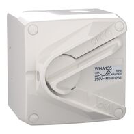 Weathershield
Switch
1-Gang, 1 Pole, 35A, 250VAC, IP66 | Resistant Grey