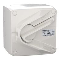 Weathershield
Switch
1-Gang, 2 Pole, 10AX, 250VAC, IP66 | Resistant Grey