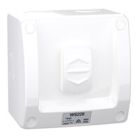 Weathershield
Switch
1-Gang, 16AX, 250VAC, IP66 | Resistant Grey
