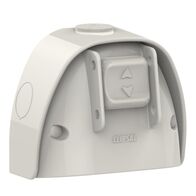 Weathershield
Socket
Single, Horse Shoe, Lighting, 10A, 250VAC, IP53 | Grey