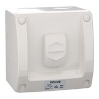 Weathershield
Switch
1-Gang, 2 Pole, 20A/16AX, 250VAC, IP66 | Resistant Grey
