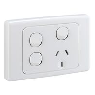 2000 Series
Single Switch Socket Outlet
250V, 10A, 2 Removable Extra Switch | White Electric