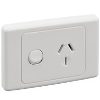 2000 Series
Single Switch Socket Outlet
2 Pole, 20A, 250V | White Electric