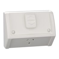 Weathershield
Socket
Flush, Single, 10A, 250VAC, IP54 | Resistant Grey