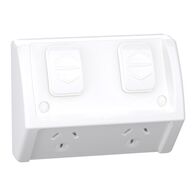 Weathershield
Socket
Flush, Twin, 10A, 250VAC, IP54 | Resistant Grey