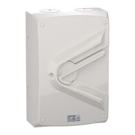 Weathershield
Switch
1-Gang, 3 Pole, 80A, 415VAC, IP66 | Resistant Grey