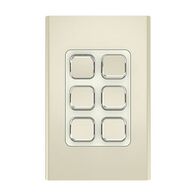 Clipsal Iconic
Styl Switch Plate Skin
Vertical/Horizontal, 6 Gang | Crowne