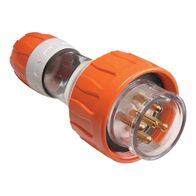 Clipsal - 56 Series, Straight Plug, IP66, 500V 20A - 5 Round Pins
Electric Orange