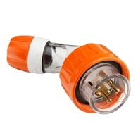 Clipsal - 56 Series, Angled Plug, IP66, 500V 20A - 5 Round Pins
Electric Orange