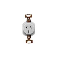 Standard Series, Single Switch Socket Outlet, 3 Flat PIN, 250VAC, 15A
Grey