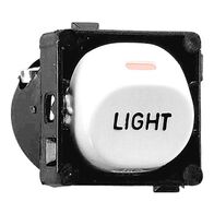 30 Series, Switch Mechanisms, 10A Mechanisms - Marked, LIGHT - White Electric