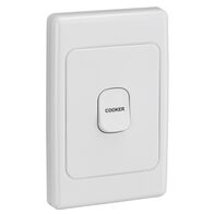 2000 Series, Switch Mechanism, 250V 45A Vertical Marked COOKER - White Electric