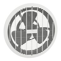 Airflow, Exhaust fan, ceiling, 250mm blade dia, white