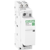 MAX9, Contactor, 1 NO + 1 NC, 25A, Ue=240VAC, Uc=240VAC, 1 Module