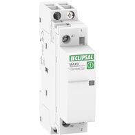 MAX9, Contactor, 1 NO, 25A, Ue=240VAC, Uc=240VAC, 1 Module