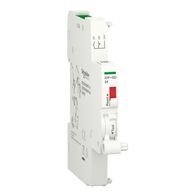 Acti9, Auxiliary contact, A9A, iOF+SD, 1 NO + 1 NC, 2mA to 100mA, 24VDC, Ti24 connector on top (sold separately)