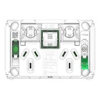 Pro Series, Twin Power Point Grid, Horizontal Mount,1Ex20A, 10A, 250V