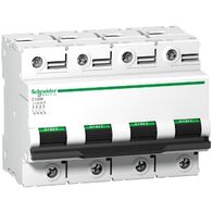 Acti9, Miniature circuit breaker (MCB), C120N, 4P, 100A, C curve, 10000A (IEC/EN 60898-1), 10kA (IEC/EN 60947-2)