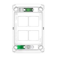 Pro Series, Switch Grid, 4 Gang, Horizontal/Vertical Mount