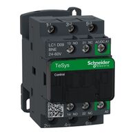 TeSys D, Contactor, TeSys Deca, 3P(3 NO), AC-3/AC-3e, 0 to 440V, 9A, 24-60VAC/DC coil
