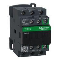 TeSys D, Contactor, TeSys Deca, 3P(3 NO), AC-3/AC-3e, 0 to 440V, 12A, 100-250VAC/DC coil