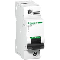 Acti9, Miniature circuit breaker (MCB), C120H, 1P, 125A, B curve, 15000A (IEC/EN 60898-1), 15kA (IEC/EN 60947-2)