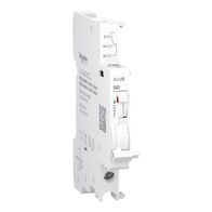 Acti9, Auxiliary contact, SD, 1 C/O, 2mA to 100mA, 24VAC to 250VAC, 24VDC to 220VDC, bottom connection