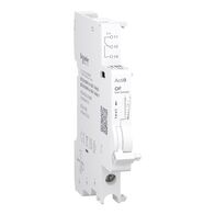 Acti9, Auxiliary contact, OF, 1 C/O, 2mA to 100mA, 24VAC to 250VAC, 24VDC to 220VDC, bottom connection