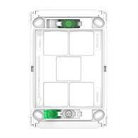 Pro Series, Switch Grid, 5 Gang, Horizontal/Vertical Mount